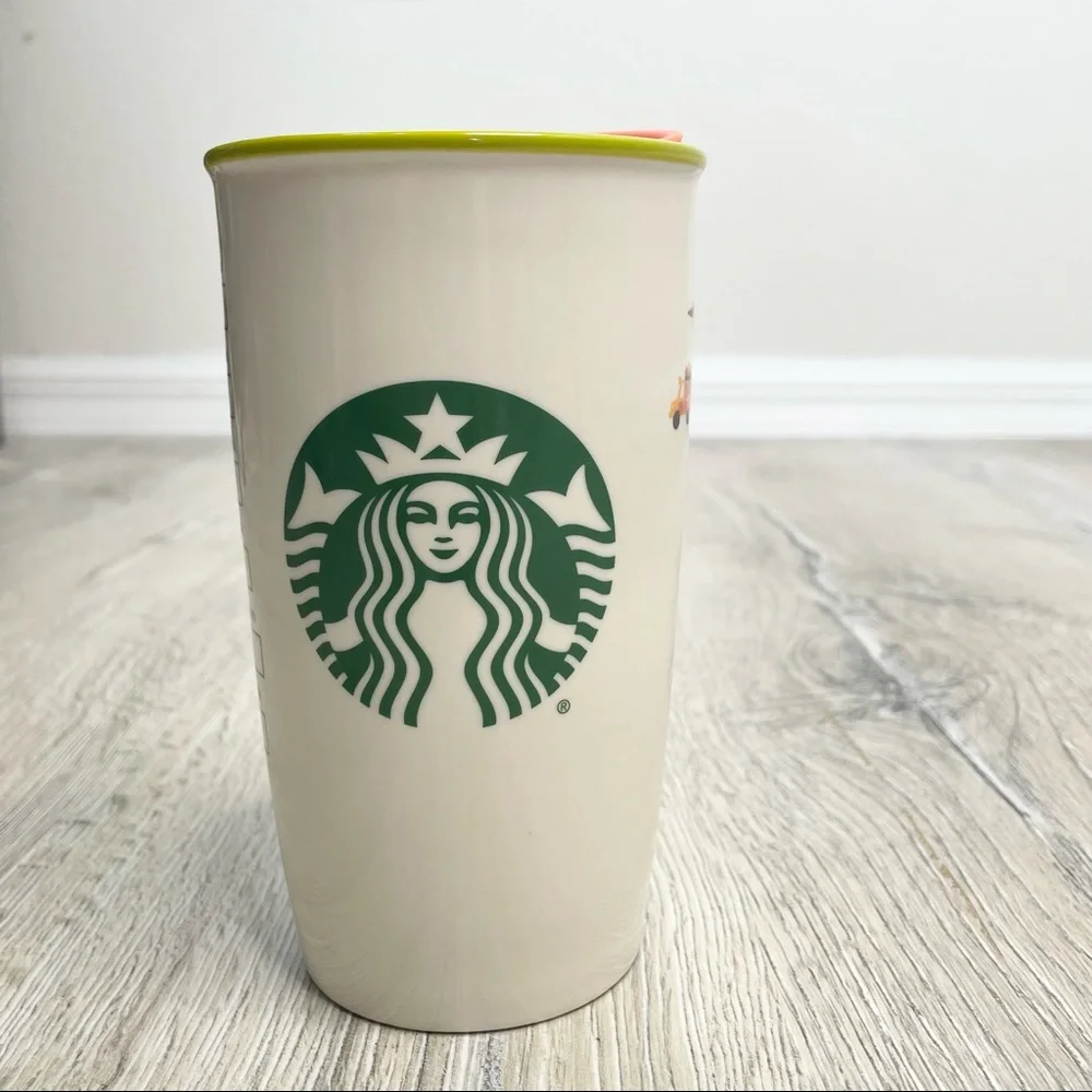 Starbucks Disney Animal Kingdom Ceramic Coffee Tumbler